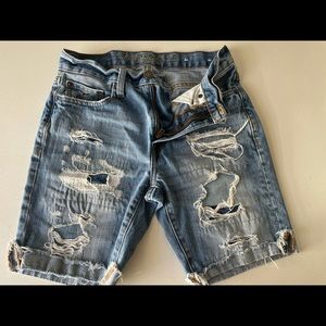 Ripped Jean short